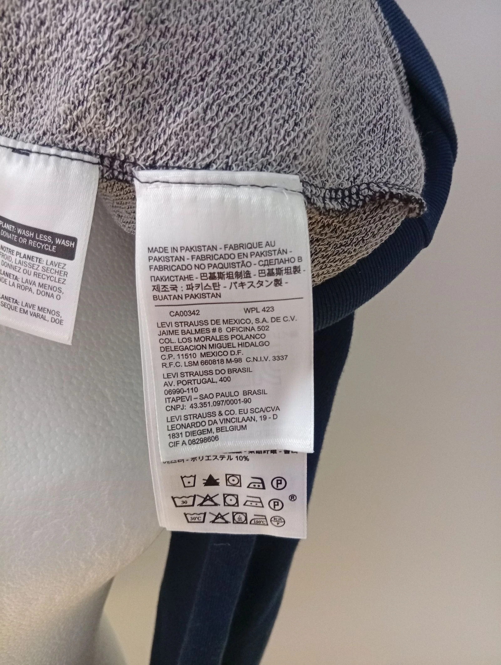 Sudadera ligera informal con bolsillo canguro 60% algodón – photo 9